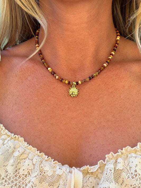 Amber Dusk Necklace